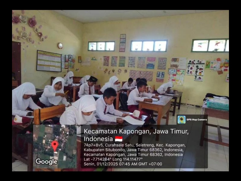 Pelaksanaan Sumatif Akhir Semester Ganjil Tahun Pelajaran 2025-2026